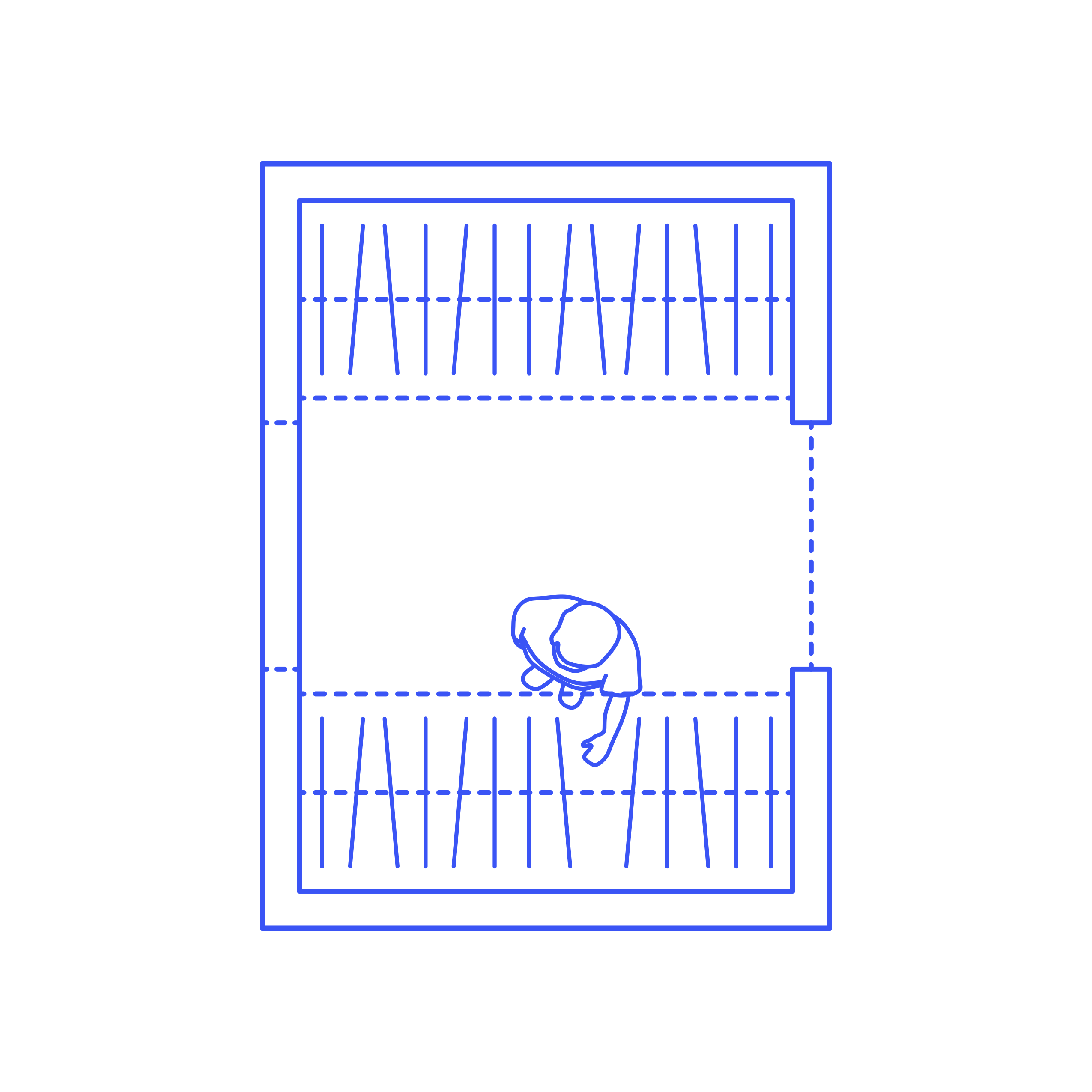 Layouts Closets Double Sided Walk In Closets Line Art Illustration Svg Free Vectors